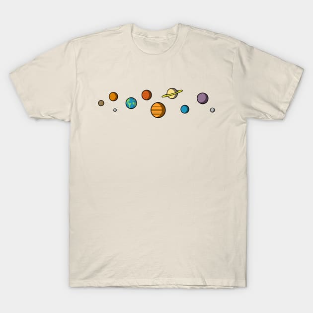 Solar System T-Shirt by ShayliKipnis